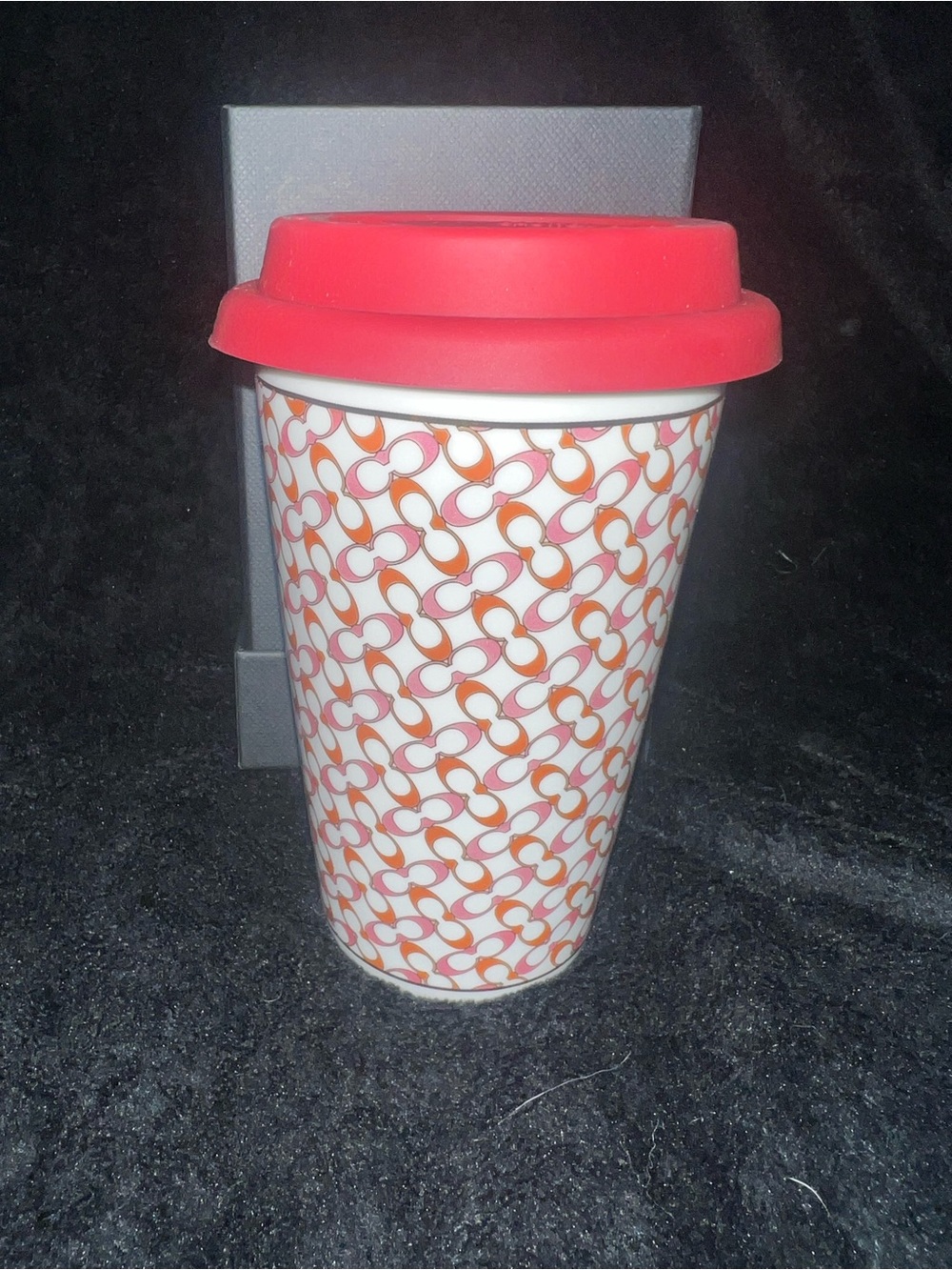 Coach Signature Hot Lidded Cup